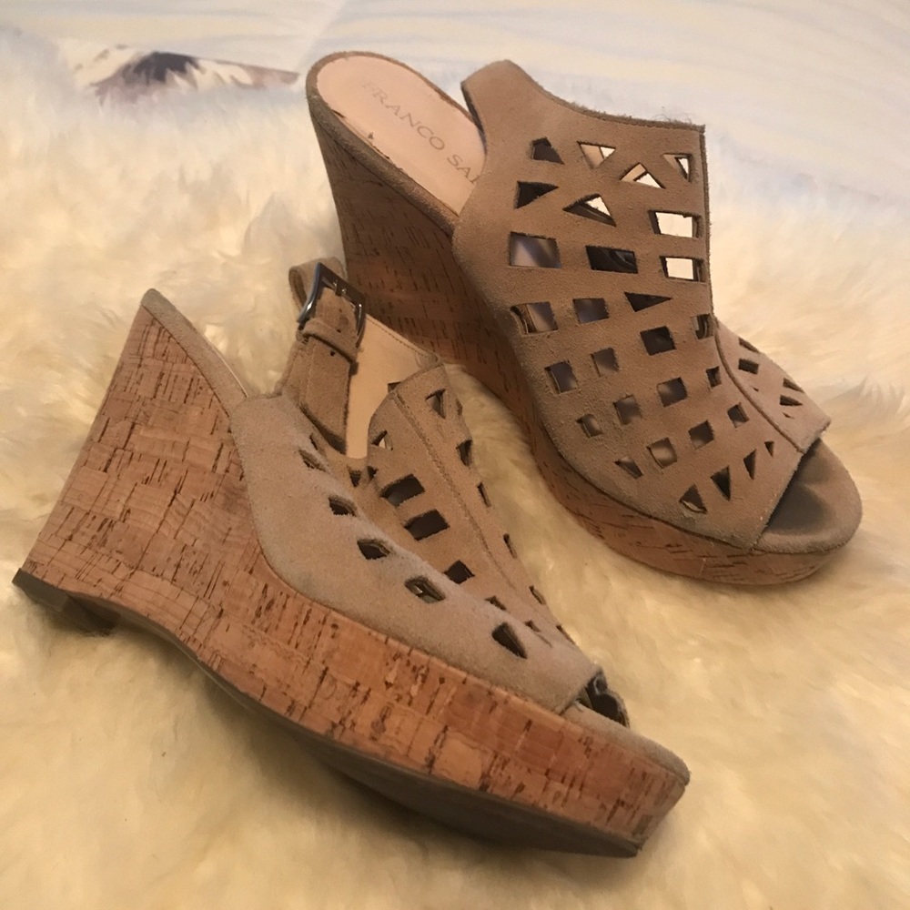 Franco Sarto Sassy, Wild Rice sued Wedges